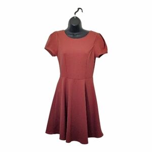 Dusty Pink Short Sleeve Dress